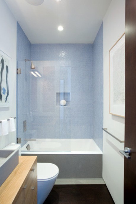 tiny modern bathroom, bathroom, modern design